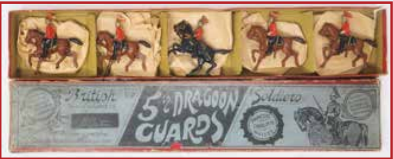 Lot 1004 Britains set #3 5th Dragoon Guards,