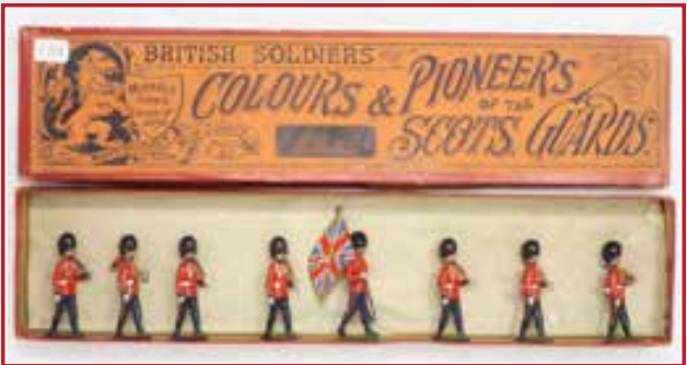 
Lot 1065 Britains set #82 Colours and Pioneers