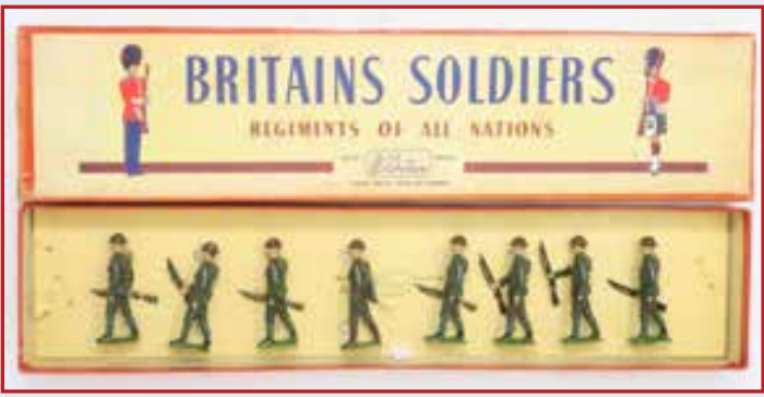 Lot 1172 Britains set #1290 British Infantry