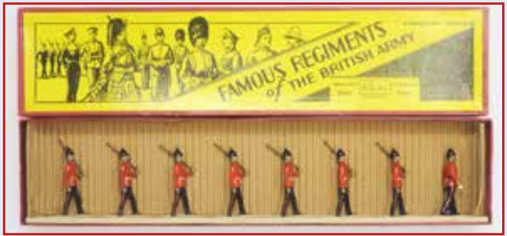 Lot 1205 Britains set #1594 Famous Regiments