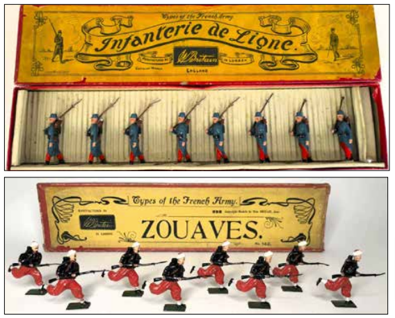 de ligne infantry and zouaves