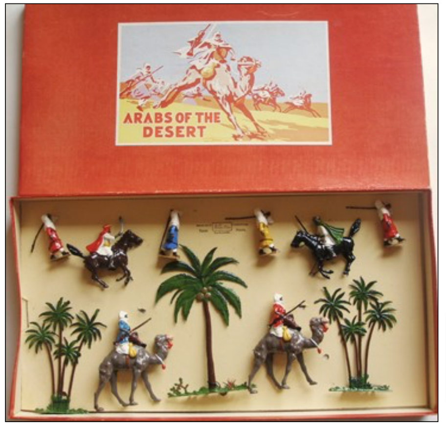 Set No. 224 comprised Arabs mounted on horses, and camels, with more on foot