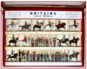 Britains #3/117 RARE Picture Pack Counter Display