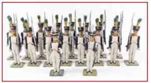 Napoleonic Lucotte 42nd Reg’t De Ligne Voltiguers