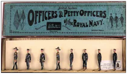 Set No.207, Officers and Petty Officers of the Royal Navy