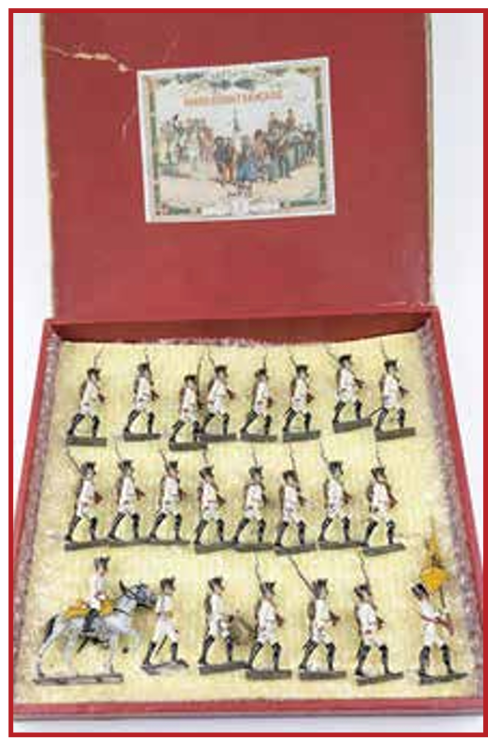 Lucotte Austrian Infantry With Mounted Officer