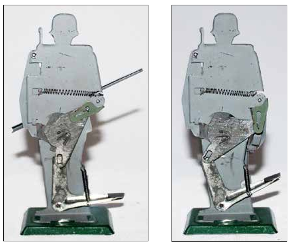 German Mechanical Tin Soldier
