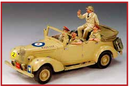 King & Country EA031(SL) Churchill & His Generals 