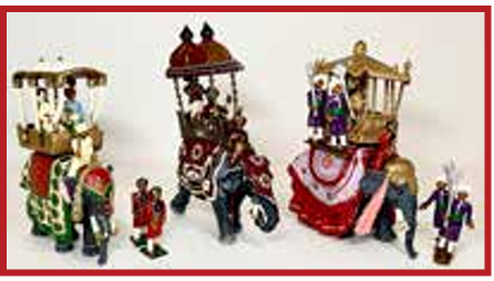 Durbar Elephants, Assorted Makers 