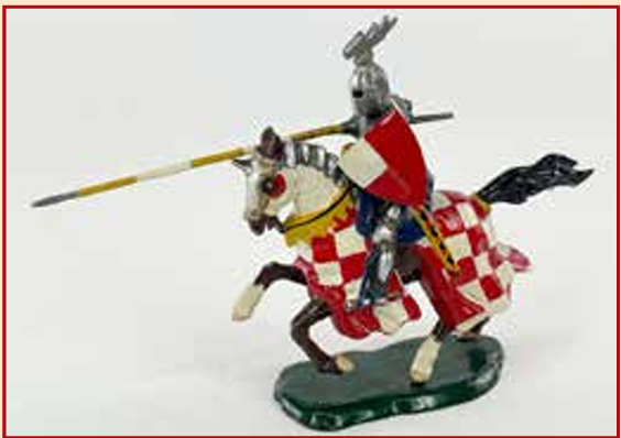 elwyn Mounted Sir Adam de Blencoe