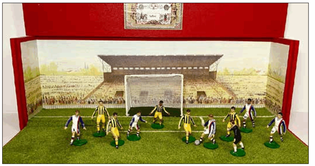 CBG Mignot Soccer team diorama