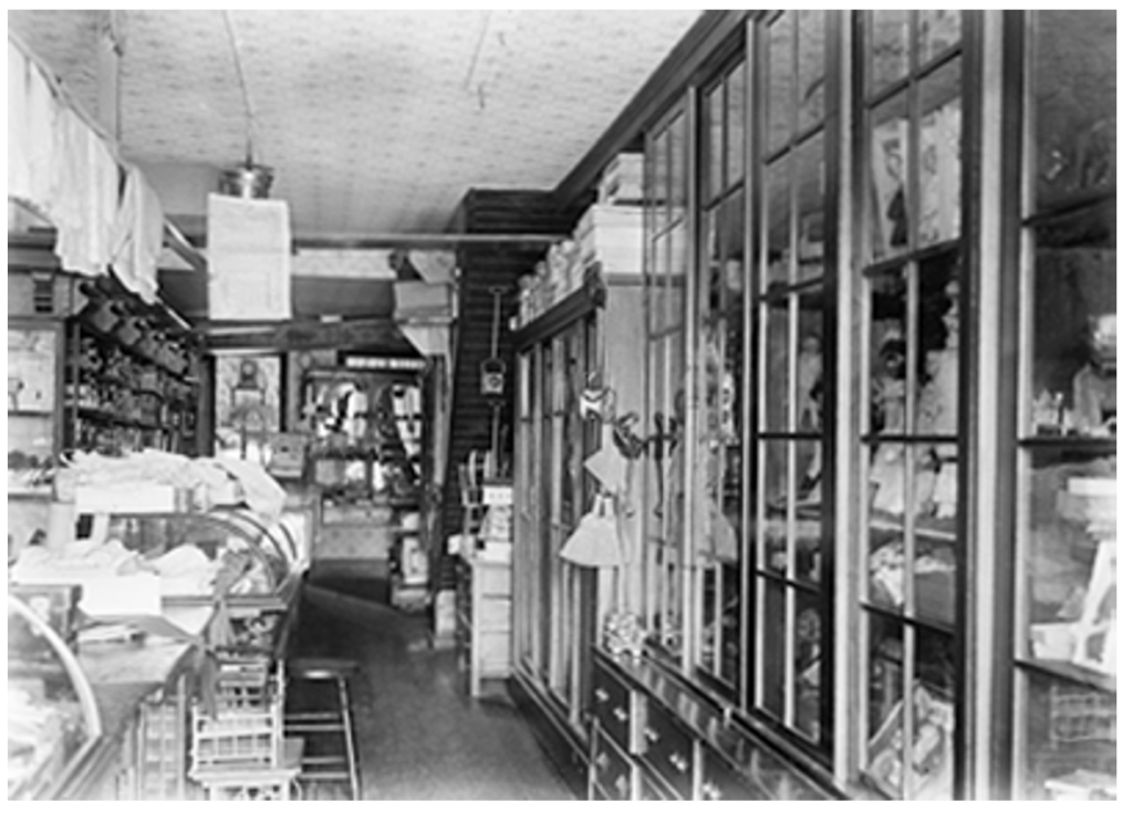 interior photograph of stuntz shop