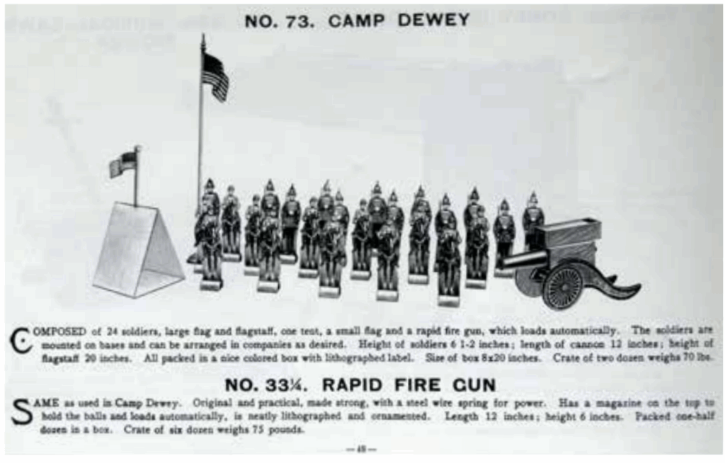 1901-02 Catalog illustration of Set 73