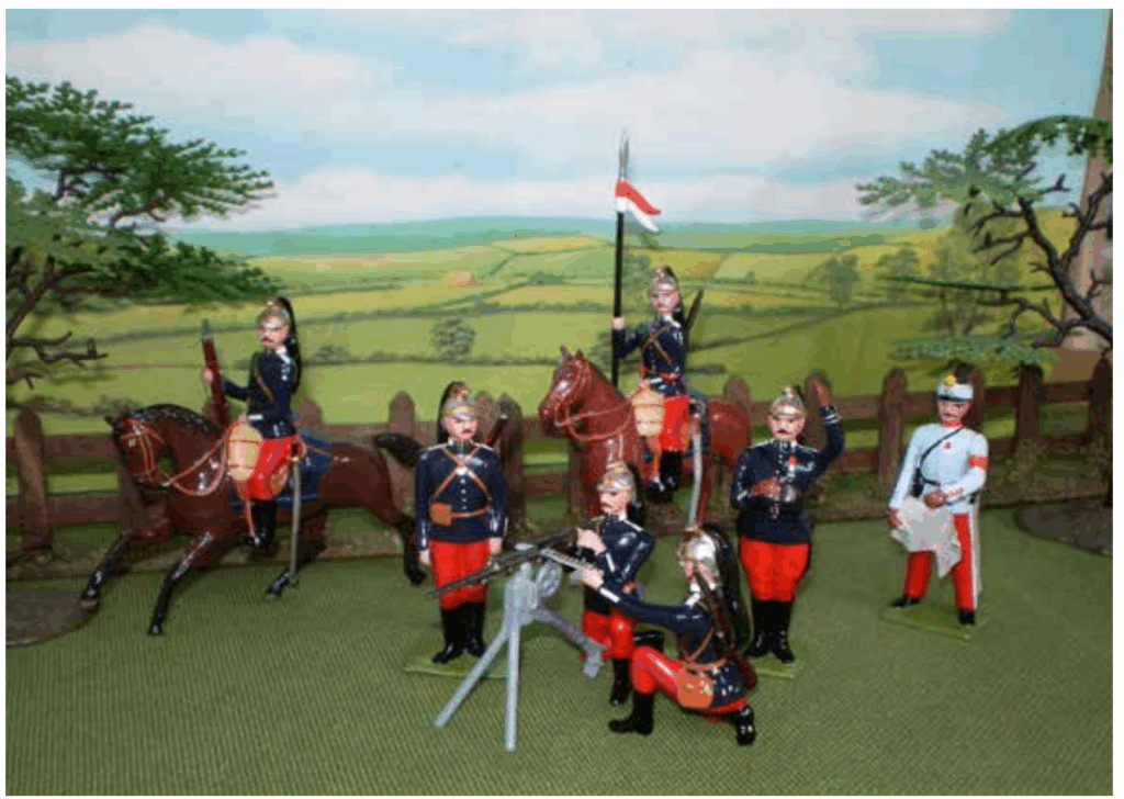French Dragoons on field manoeuvres in 1912