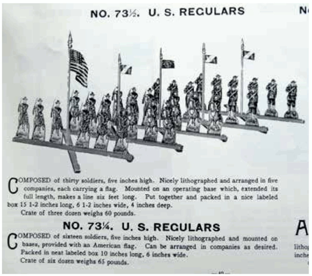 Catalog Illustration of the “U.S. Regulars” scissor set.