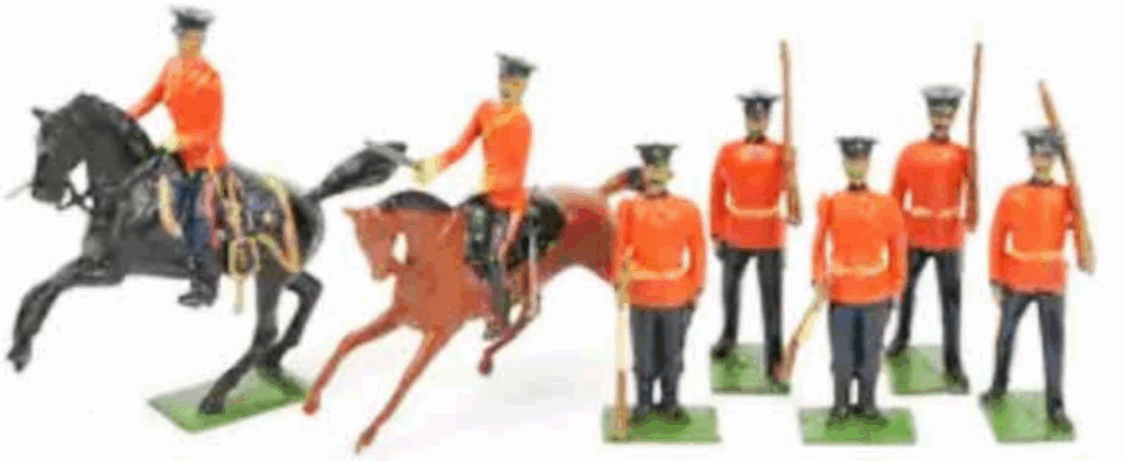 Red Composite Group, all four figure types
