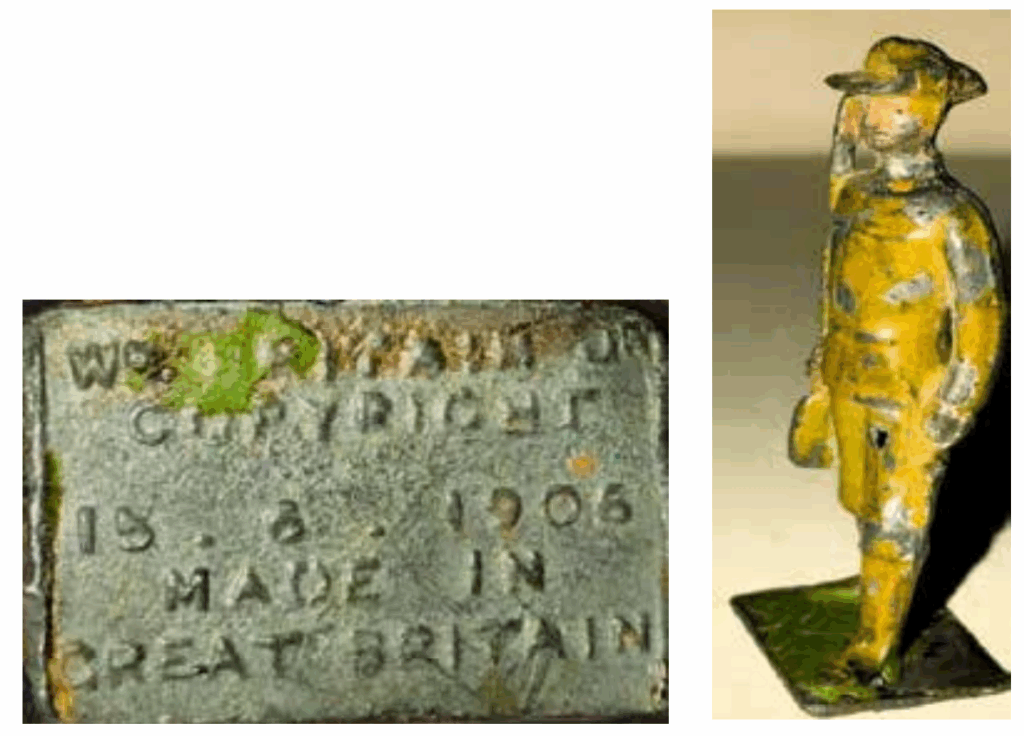 figure with fixed arm